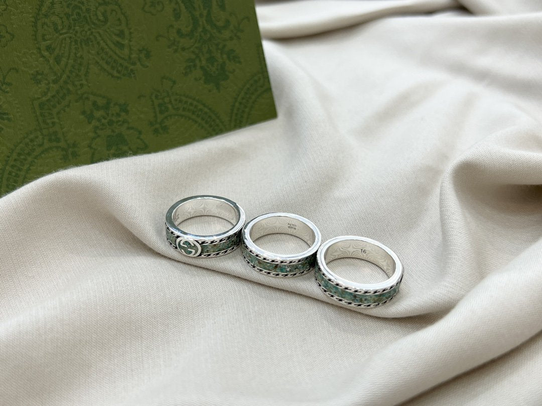 GUCCI GG  INTERLOCKING G RING