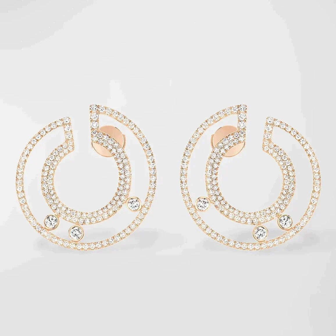 MESSIKA MOVE ROMANE HOOP EARRINGS