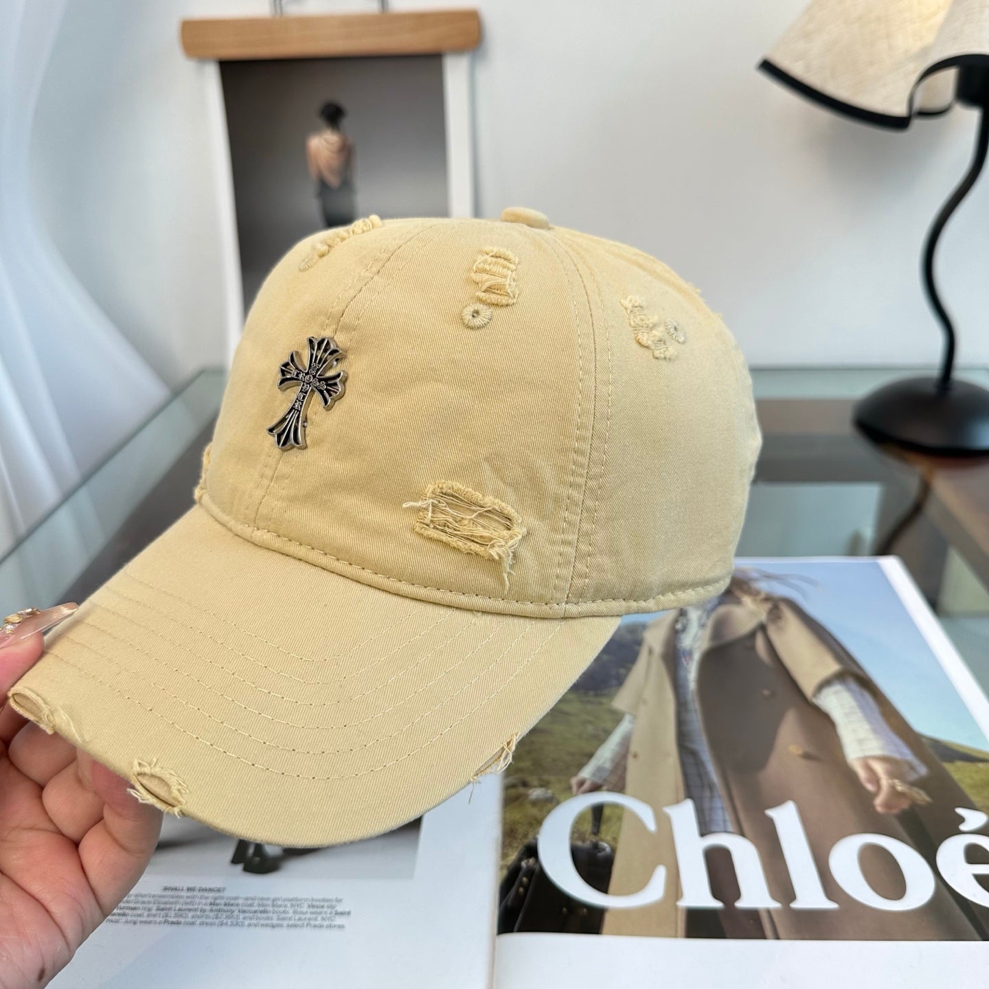 Chrome Hearts Cross Baseball Cap